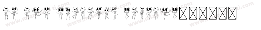 FT Fat Skeleton Regular字体转换